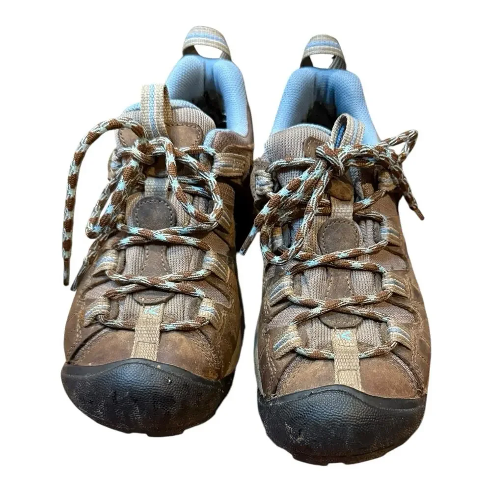 Keen Targhee‎ ll Hiking Shoes Womens 7.0 Low Dark Earth Dry Waterproof 1004085